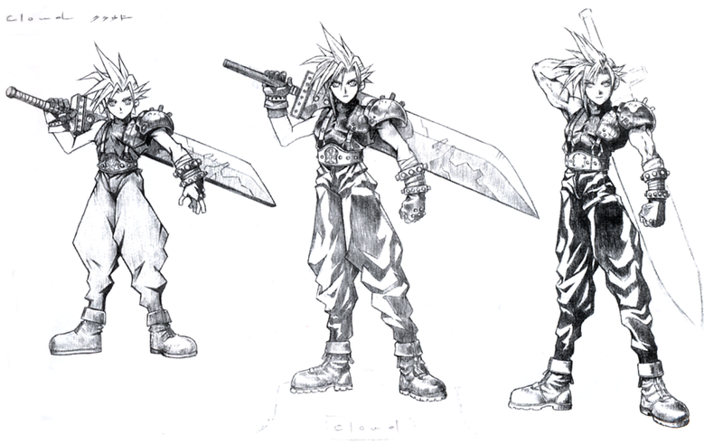 Illustration for article titled The Iconic Final Fantasy Art Of Tetsuya Nomura